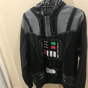 Never worn Darth Vader zip up hoodie